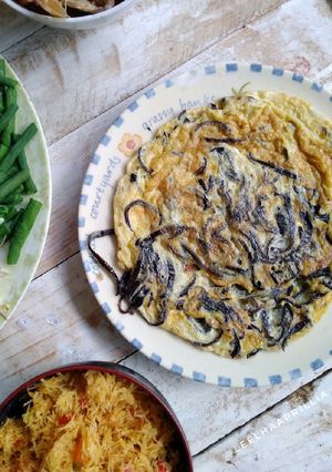 Foto resep Telur dadar jamur kuping