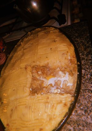 Una foto de Pastel de papa