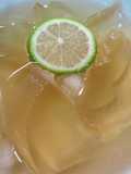 Homemade Lemon Aiyu Jelly - No Hand Kneading, Just a Blender!