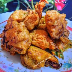 A picture of Crispy crunchy alu k pakore.