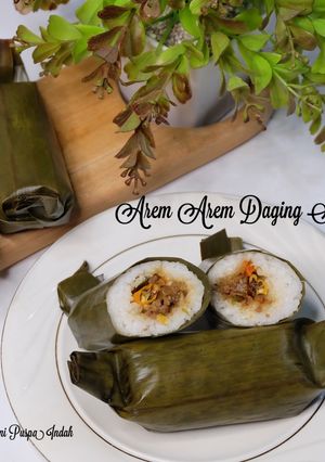 Foto resep Arem Arem Daging Sapi