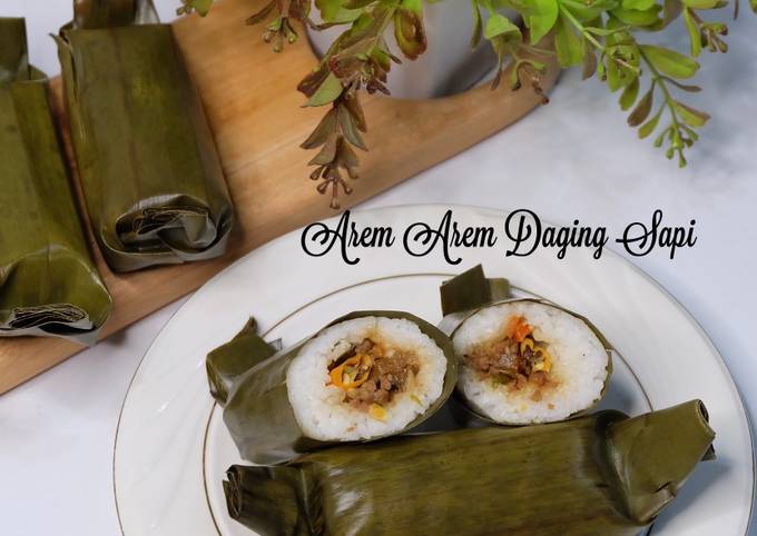 Resep Arem Arem Daging Sapi Oleh Seruni Puspa Indah Cookpad 9567