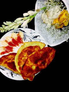 عکسی از دستور پیراشکی گوشت پنیری