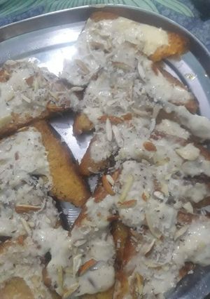 शाही टोस्ट (shahi toast recipe in Hindi) रेसिपी मुख्य फोटो