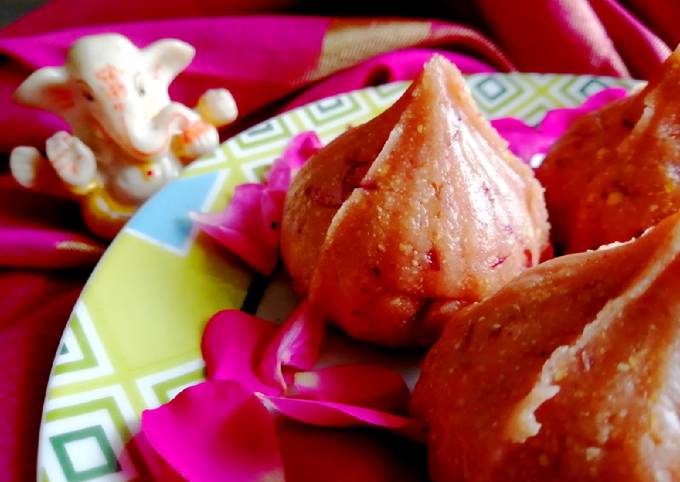 Rose flavoured Modaks