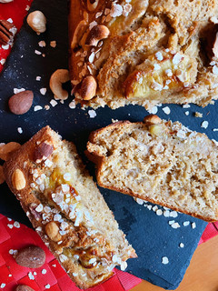 Una foto de Banana bread básico
