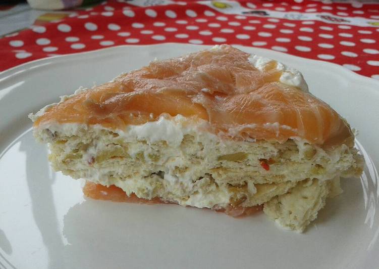 Pastel de salmón original