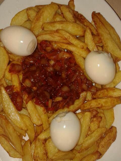 A picture of Aresh egg & souce.