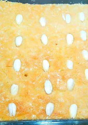 A picture of Basbousa (Harsi).