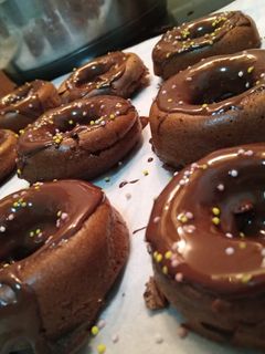 Una foto de Donetes de calabaza