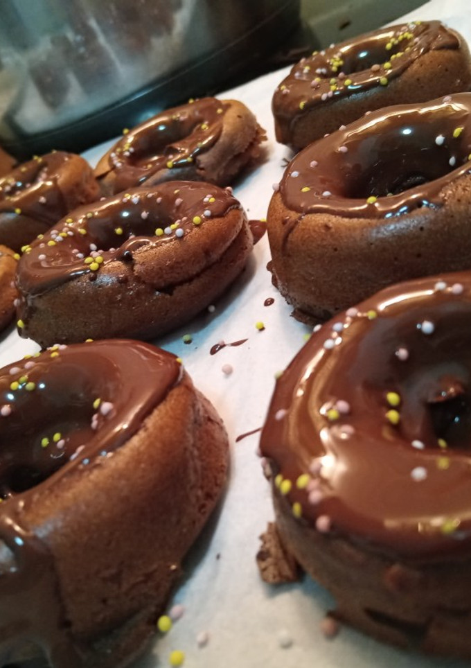 Una foto de Donetes de calabaza