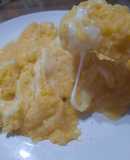 Polenta cremosa con leche