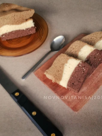 Langkah Mudah untuk Menyiapkan Resep Bolu kukus tiramisu yang Lezat Anti Ribet, Lezat Sekali
