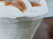 Una foto de cebolla leche pure