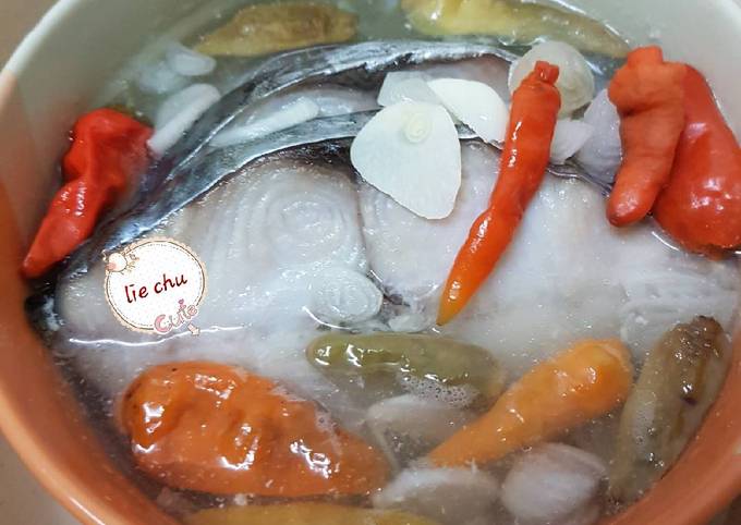 Resep Ikan Tenggiri Kukus Asin Kitaberbagi Oleh Cucu Lie Ig Liechu3103 Cookpad