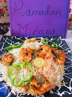 A picture of Spicy Grilled Prawns..