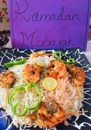 A picture of Spicy Grilled Prawns..