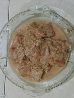 Foto resep Tempe pecak santan