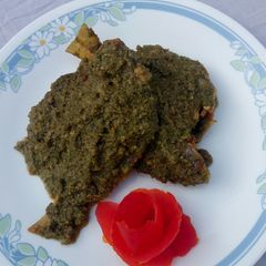 A picture of Green Pomfret.