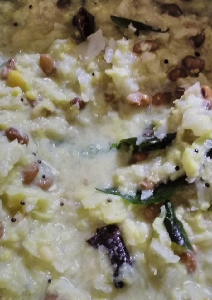 முட்டைக்கோஸ் கூட்டு (Muttaikosh koottu recipe in tamil) செய்முறை முக்கிய புகைப்படம்