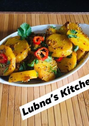 A picture of Aloo Katli (Potato Katli).