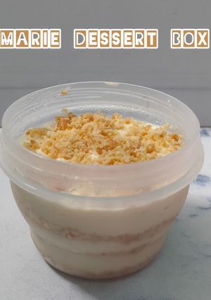 Foto resep Marie dessert box (Snack MPASI 11+)