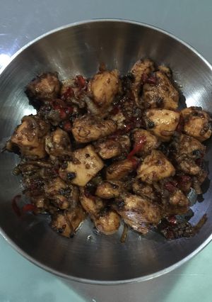 Foto resep Ayam lada hitam