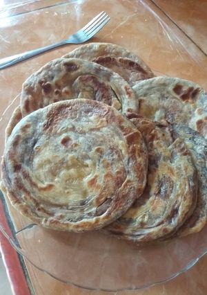 Foto resep Roti canai isi coklat