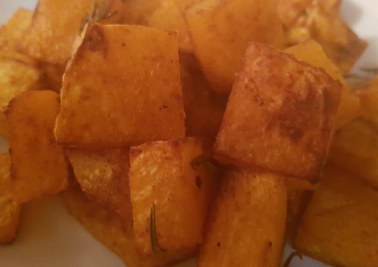 Zucca al forno con paprika affumicata