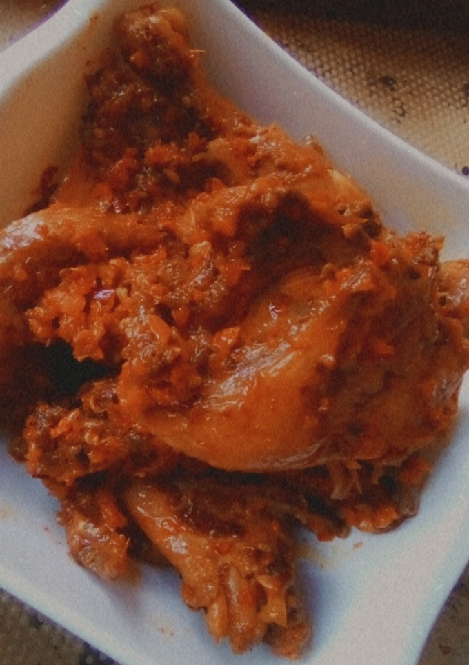 A picture of Peppered chicken.