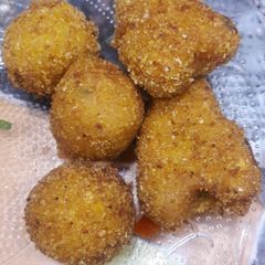 A picture of Dal rice cutlet.