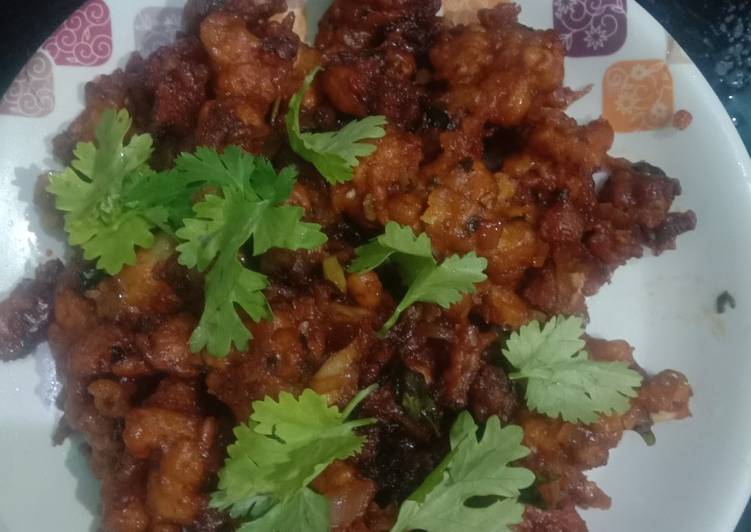 Easiest Way to Prepare Ultimate Cauliflower Manchurian