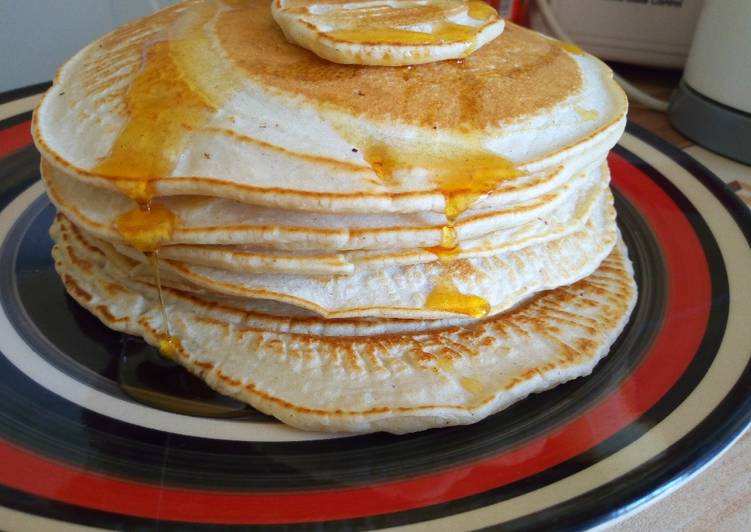 American Pancakes With Chocolate Chips