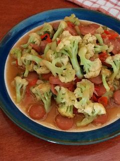 Foto resep Tumis Kembang Kol Sosis