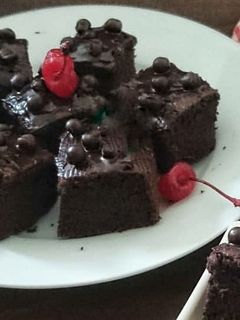 Foto resep Bolu coklat nutri jelly (keto friendly)