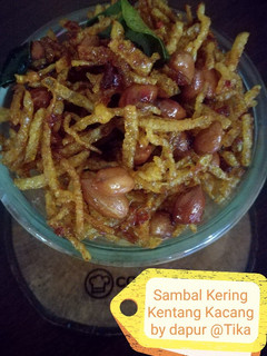 Foto resep Sambal Kering Kentang Kacang