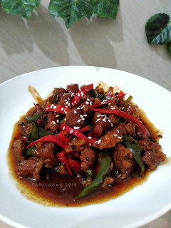 Foto resep Sapi Lada Hitam