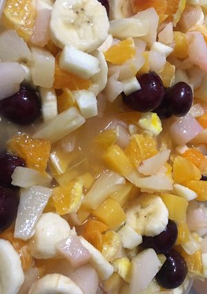 Una foto de Ensalada de frutas
