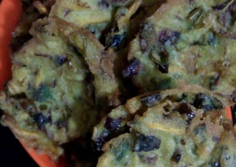 Bakwan bayam kombinasi #BikinRamadhanBerkesan