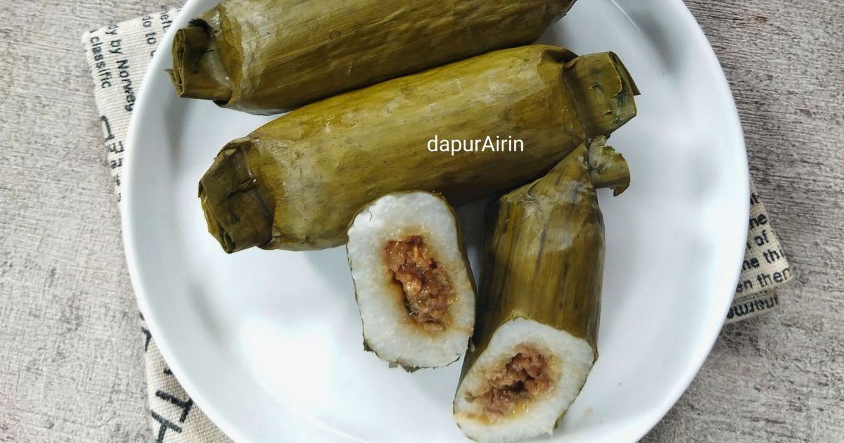 Lontong Isi Ayam Kecap
