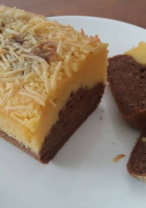 Foto resep Brownis Panggang Coklat Keju