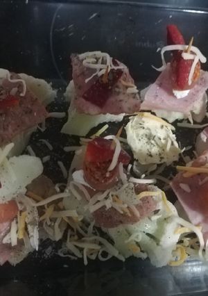 Una foto de Coliflor al horno