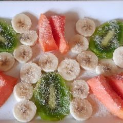 Fiber rich fruit salad A picture of Fiber rich fruit salad.