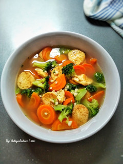 Foto resep Capcay Kuah Tofu/Cah Tofu Sayuran