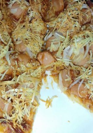 Foto resep 🍕 pizza sosis