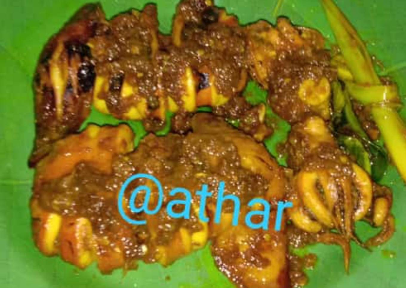 Cumi Bakar Teflon