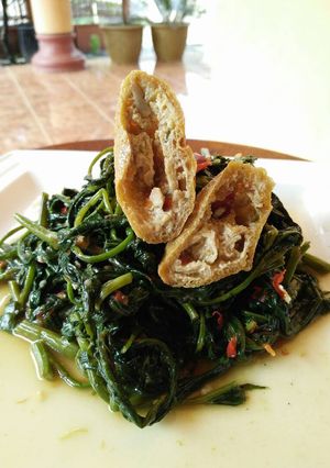 Foto resep Kangkung Tahu Belacan