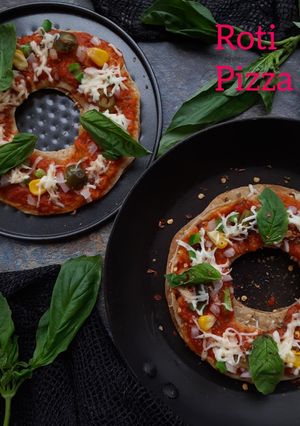 A picture of Roti Pizza.