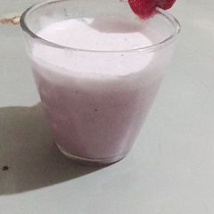 Strawberry milkshake A picture of Strawberry milkshake.
