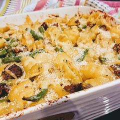 A picture of Healthy Macaroni and Cheese.